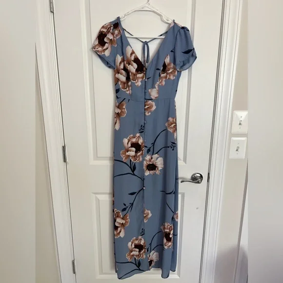 Macy's | Dresses | Floral Maxi Dress | Poshmark